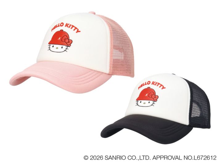 キャップ 各¥6,600（カンゴール／カンゴールヘッドウェア）