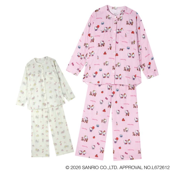 パジャマ 各¥16,500（ワコール睡眠科学／ワコールお客様センター）