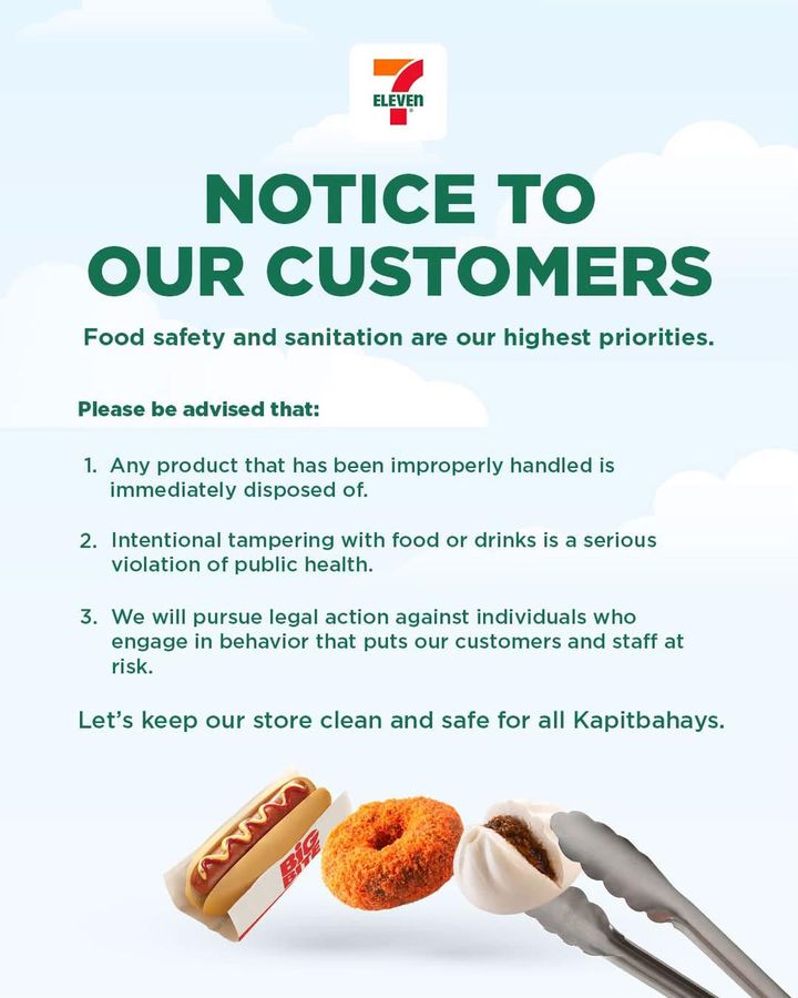 画像: 出典：7-Eleven Philippines﻿/facebook