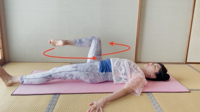 「ひねって回す」下半身ケア