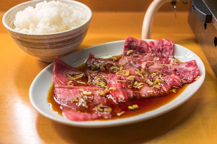白飯と肉