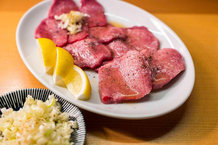 タンの盛り合わせ