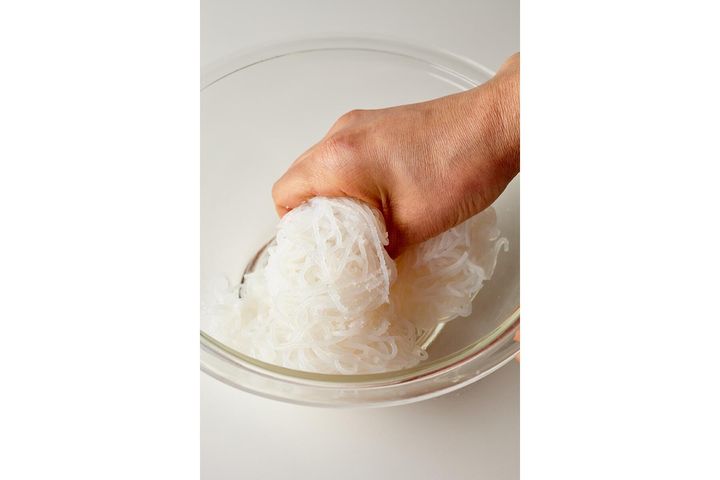 しらたきの下ごしらえ