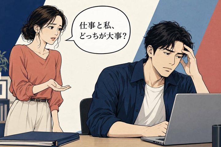 「仕事と私、どっちが大事？」男性を少しずつ疲弊させる“残念”な恋愛パターン