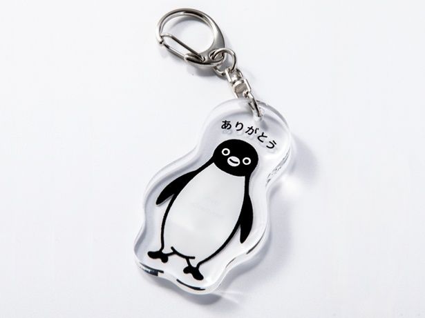 Suicaのペンギン「ありがとう」アクリルキーホルダー