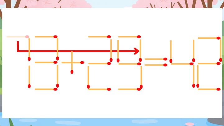 【マッチ棒クイズ】1本だけ動かして正しい式に：73+25=42？の解答画像