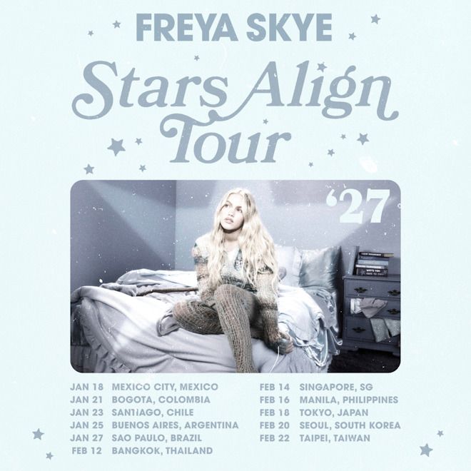 Stars Align Tourのラテン・アジア公演日程