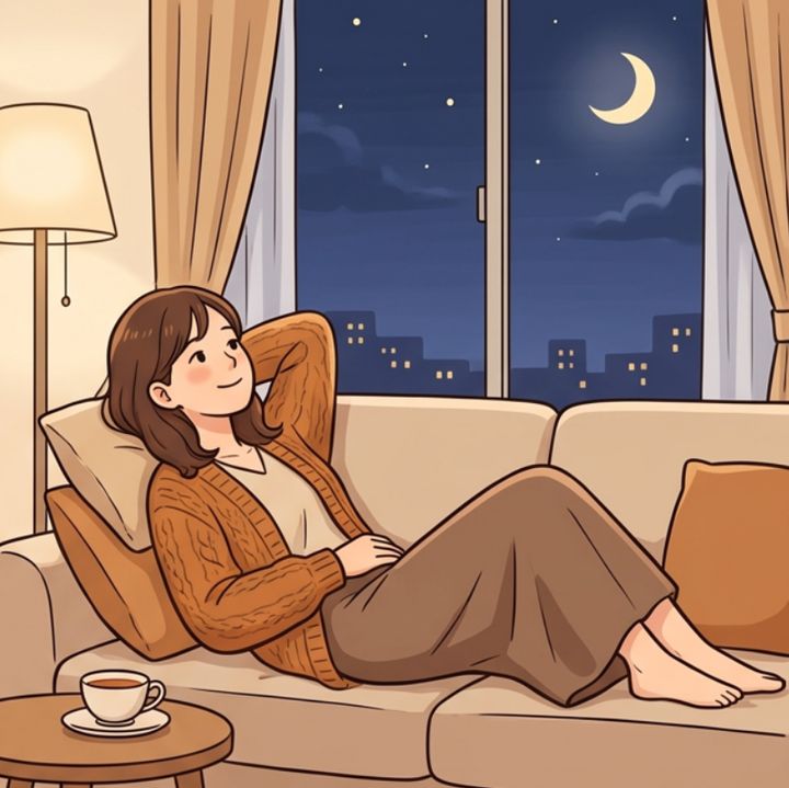 特別なことはしないでぼんやり過ごす