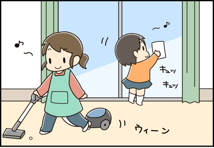 ベランダの掃き出し窓の「溝」を一発でキレイにする方法！これはラクチンすぎる～♪