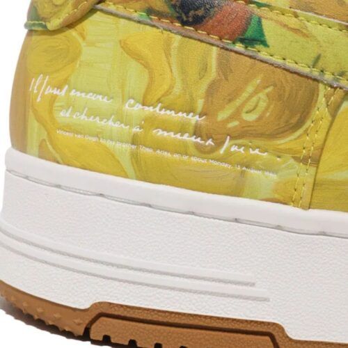 【BAPE®×ゴッホ美術館】話題の限定コラボ第2弾！『ひまわり』に続き『花咲くアーモンドの木の枝』スニーカー＆BE@RBRICKが登場