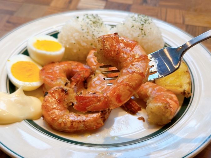 Eggs ’n Things キャナルシティ博多店 ガーリックシュリンプ