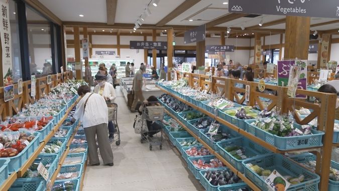 道の駅うきは 店内