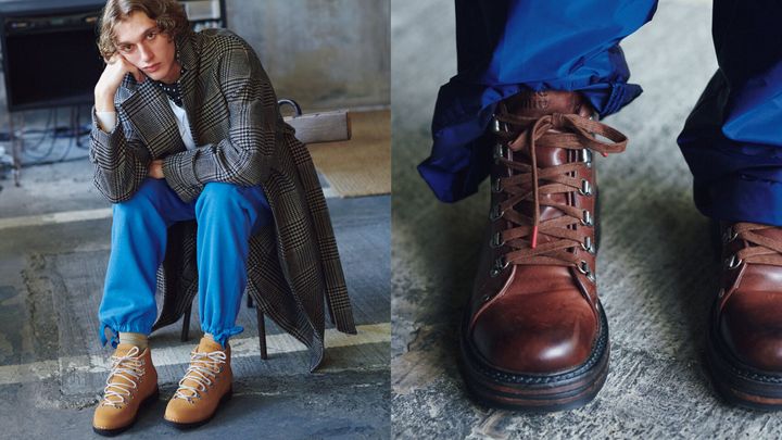 街で履く、山の靴。世界中の洋服好きたちが注目を集めるマウンテンブーツ
