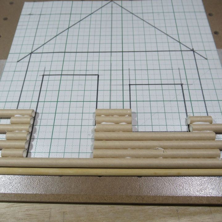 壁材の製作状況。