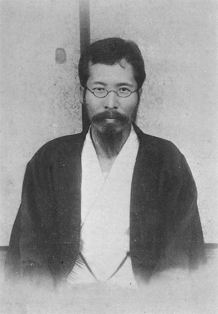 木下尚江（1869～1937年）の肖像写真