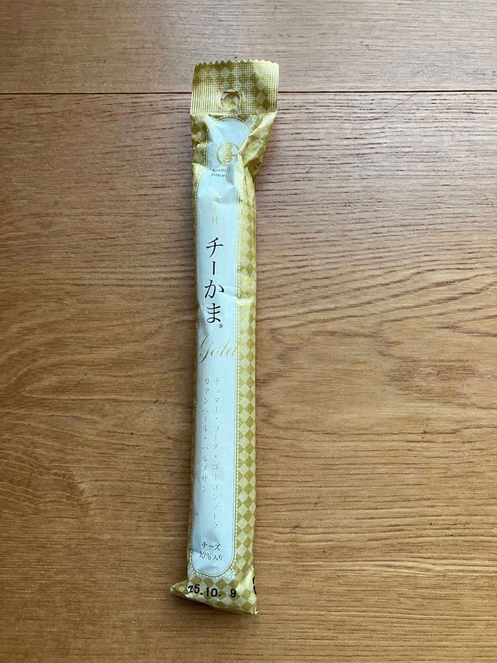 セリア：別撰素材チーかまゴールド