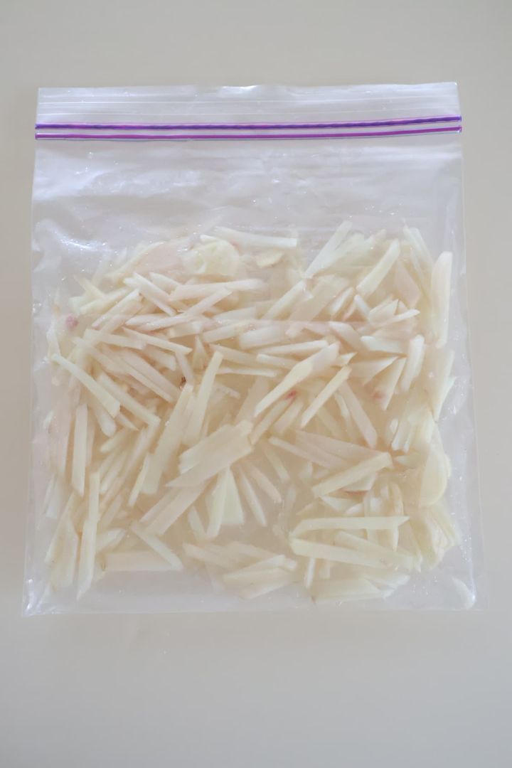 れんこんと厚揚げの甘辛炒め