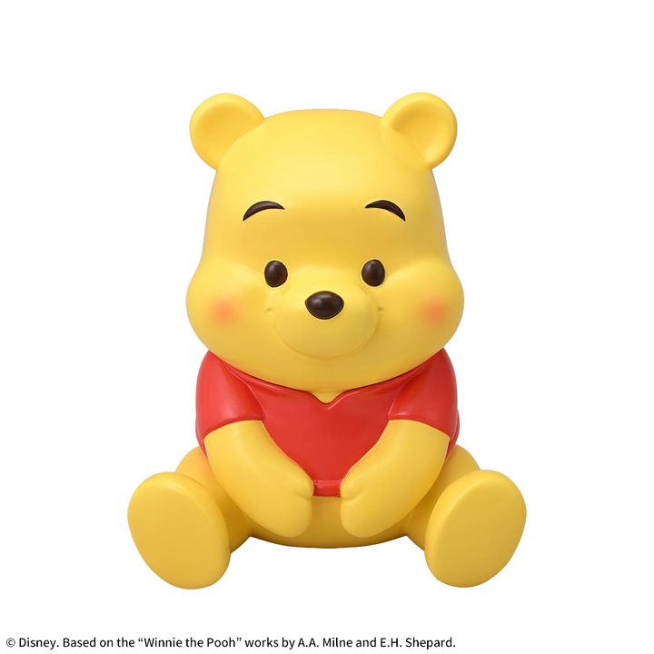 セガプライズ ディズニー『くまのプーさん』 赤いほっぺ プラチナムザッカソフビ貯金箱