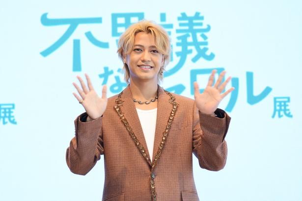 渋谷PARCOで初個展を開催できる喜びを語る髙橋海人さん 撮影：ソムタム田井