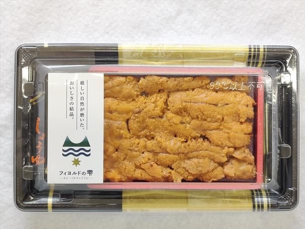 チリ産のうにを加工輸入した「フィヨルドの雫」