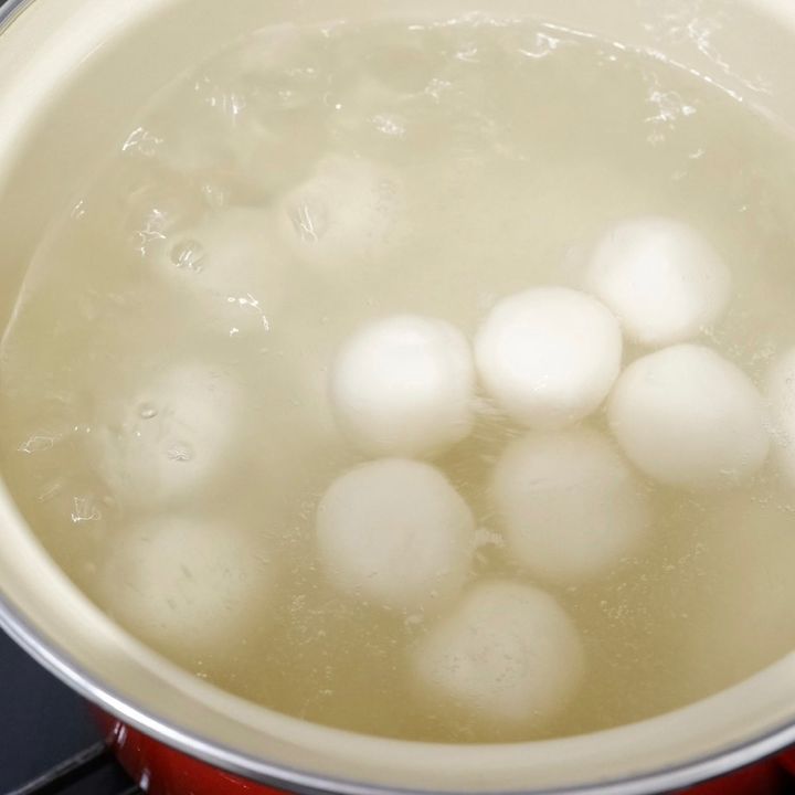 かぼちゃあんのお豆腐だんご