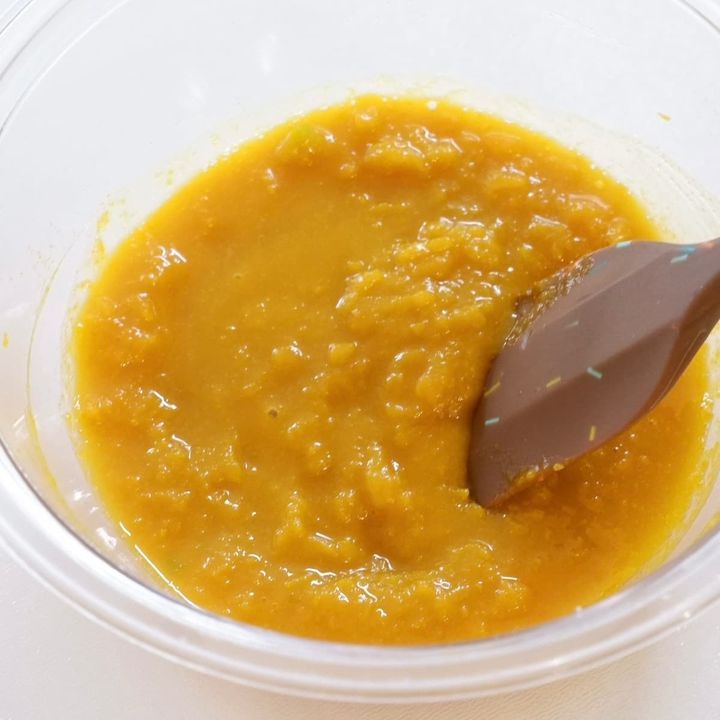 かぼちゃあんのお豆腐だんご