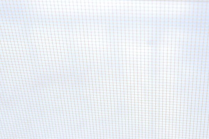 掃除前の網戸の網目部分をクローズアップ