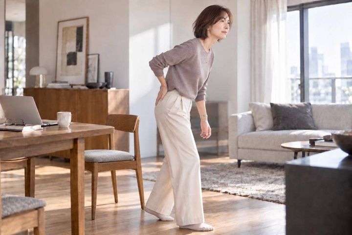 「立ち上がったあと腰が伸びるまで少し時間がかかる…」40代以降が知っておきたい体の変化