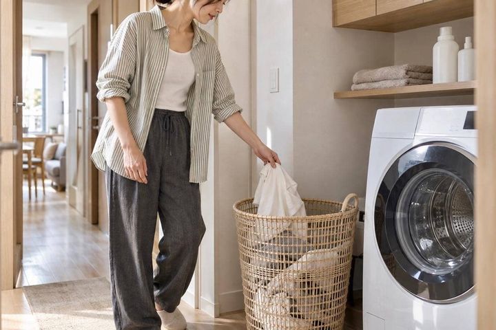 洗濯機を洗濯かご代わりにしてない？衣類は“洗う直前に入れる”のが基本