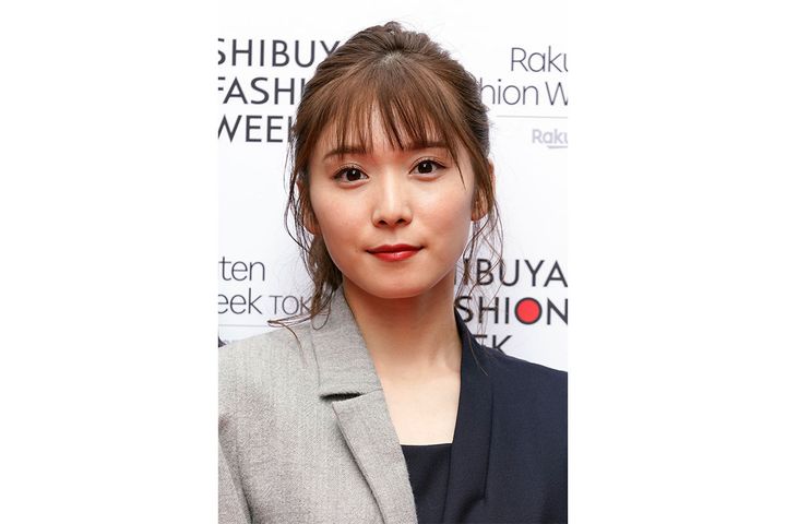松岡茉優さん（2019年10月20日撮影、時事通信）