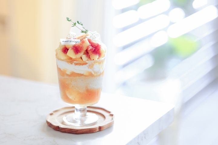 「無花果紅茶ソフトパフェ」2600円