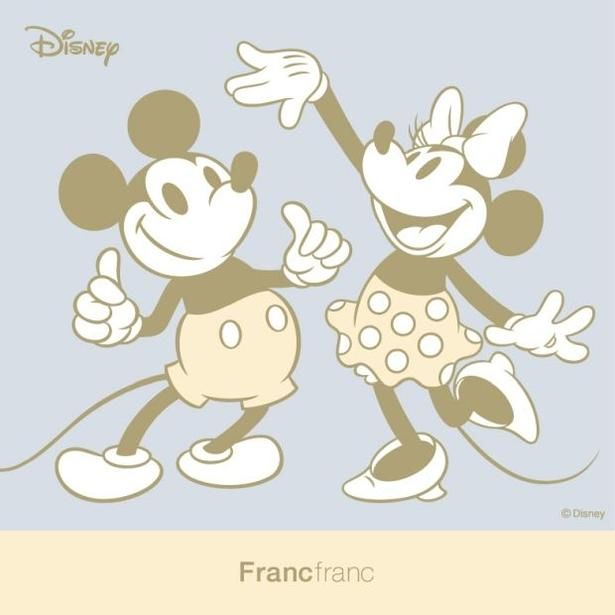 新作ディズニーアイテムは、全国のFrancfranc店舗(※Francfranc BAZAR以外)およびFrancfrancオンラインショップで発売中！