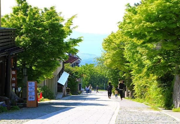 「豪円湯院」周辺の景色も美しい