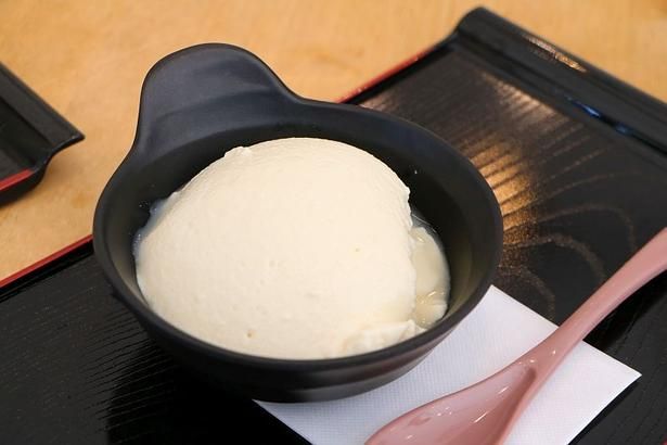 鳥取県産の3種類の大豆で作っている「豪円豆腐」