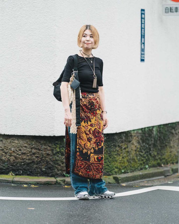 ハイセンスな“ロングスカート”コーデ5選。季節の変わり目にも活躍！【TOKYO SNAP】