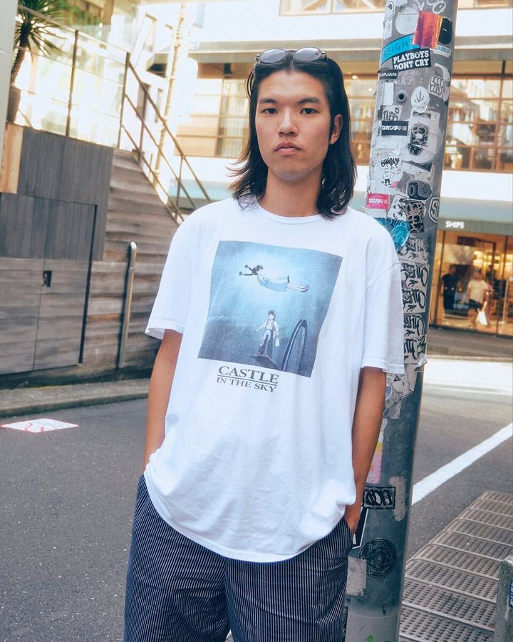 【20代スナップ＠渋谷】さりげない古着の“ラピュタT”がセンスの証