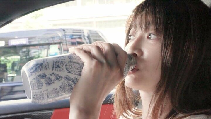 【写真・画像】韓国出身トップモデル（40） 常に持ち歩く飲み物明かす「お酒飲む時もいただく」 1枚目
