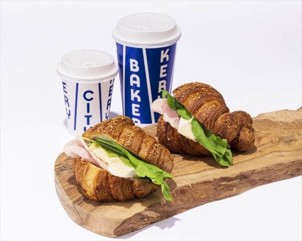 クロワッサンサンド カマンベール＆ハム／THE CITY BAKERY ＋ Bar & Grill
