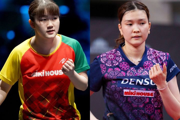 大藤沙月、橋本帆乃香（C）WTT