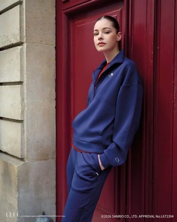 ハローキティ×ELLE SPORTのコラボアパレル登場！シンプルで着回しやすい4アイテム