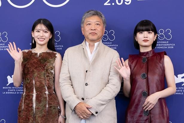 主演を務めた出口夏樹と蒔田彩珠 [c]Kazuko Wakayama