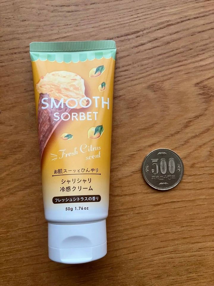 DAISO(ダイソー)：スムースソルベ(フレッシュシトラスの香り)