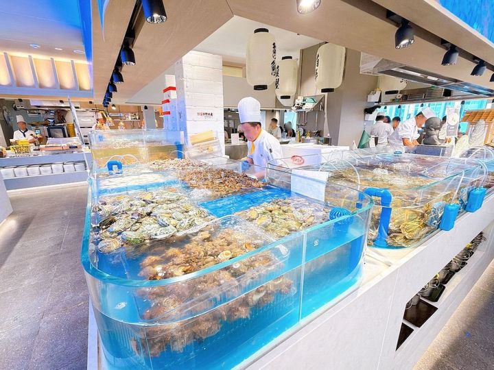 銀座四海 生簀