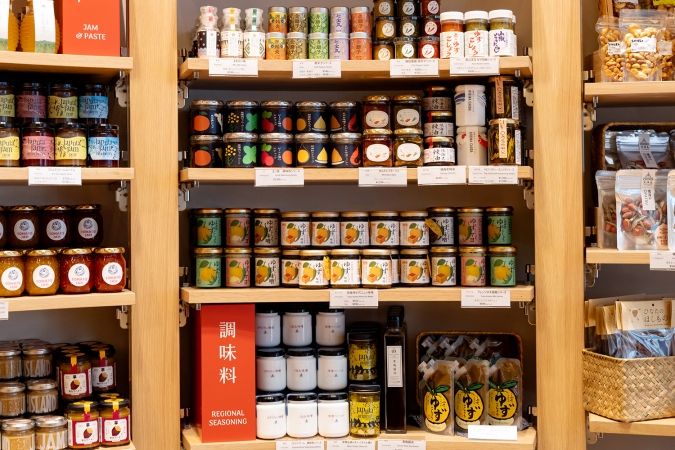 キャナルシティ博多イーストビル GOOD MARKET KYUSYU 商品棚