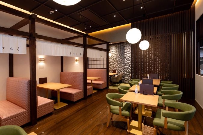 キャナルシティ博多イーストビル 伊都きんぐどら焼きカフェ 店内