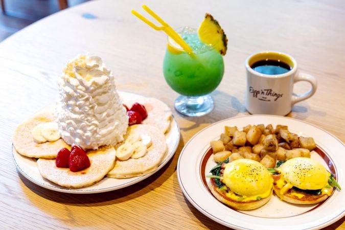 キャナルシティ博多イーストビル エッグスンシングス 料理