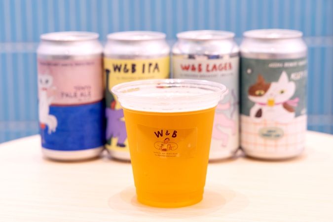 キャナルシティ博多イーストビル W＆B -WAGYU ＆ CRAFT BEER- by AOZORA BREWERY ビール