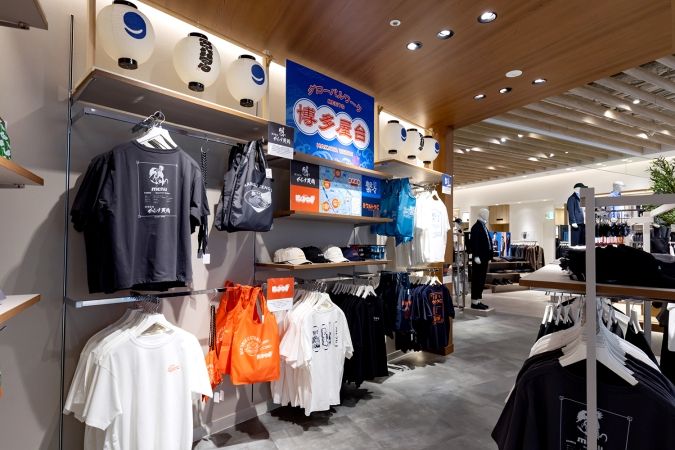 キャナルシティ博多イーストビル グローバルワーク 屋台コラボ商品