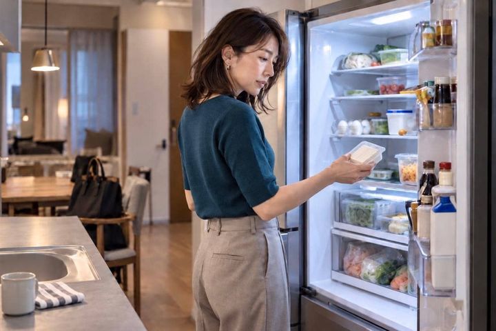 【４ヶ月で−３kg】“適当に食べる”が減った。ダイエット成功者が変えた「冷蔵庫の中身」とは