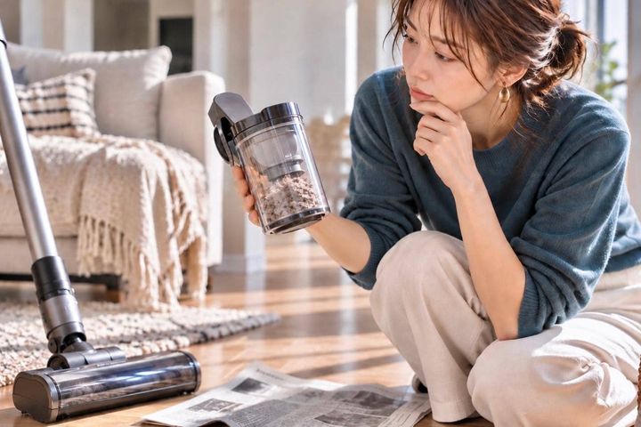 掃除機のゴミ、満タンまでためて大丈夫？意外と知らない「捨てどき」の基本